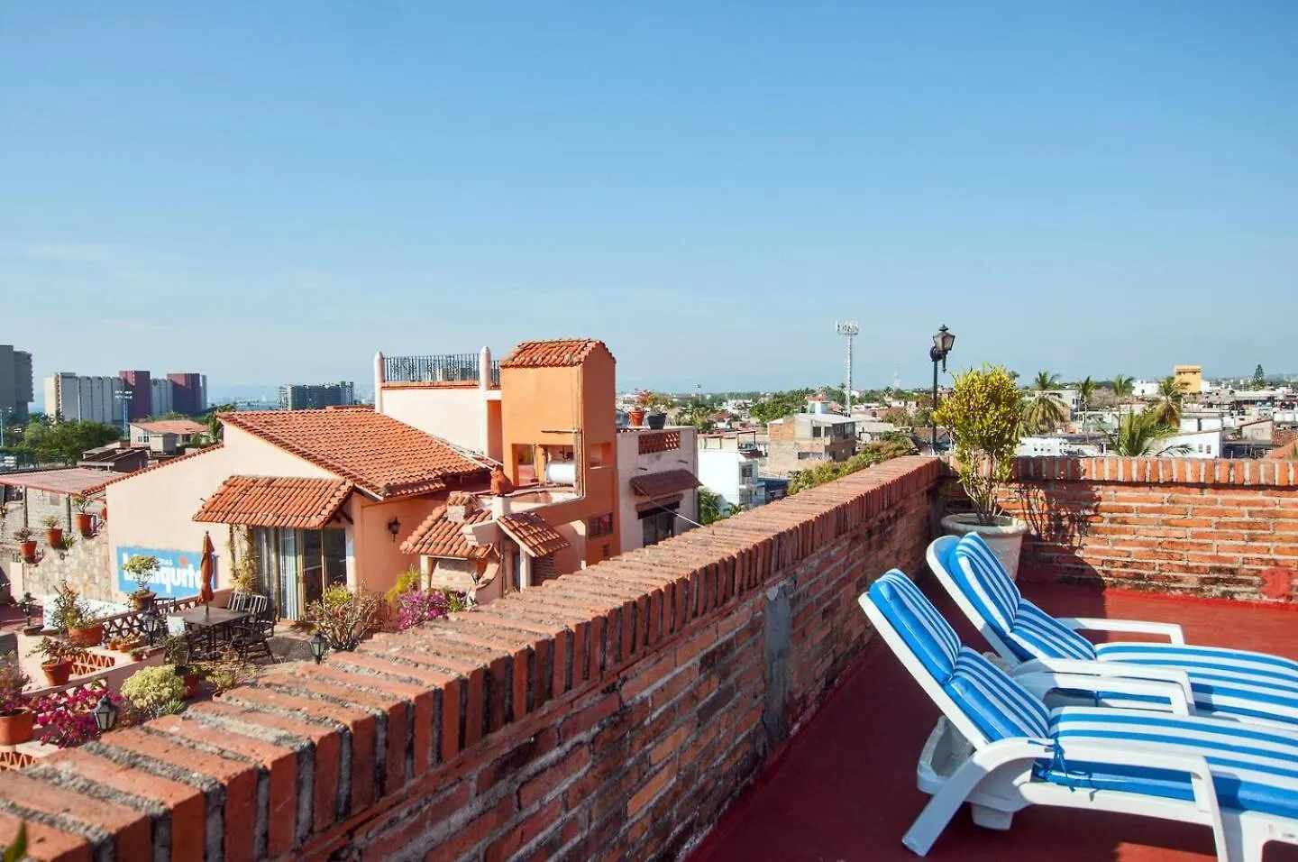 Beautiful Local Apartment With Ocean View & Rooftop Terrace Puerto Vallarta 0*,